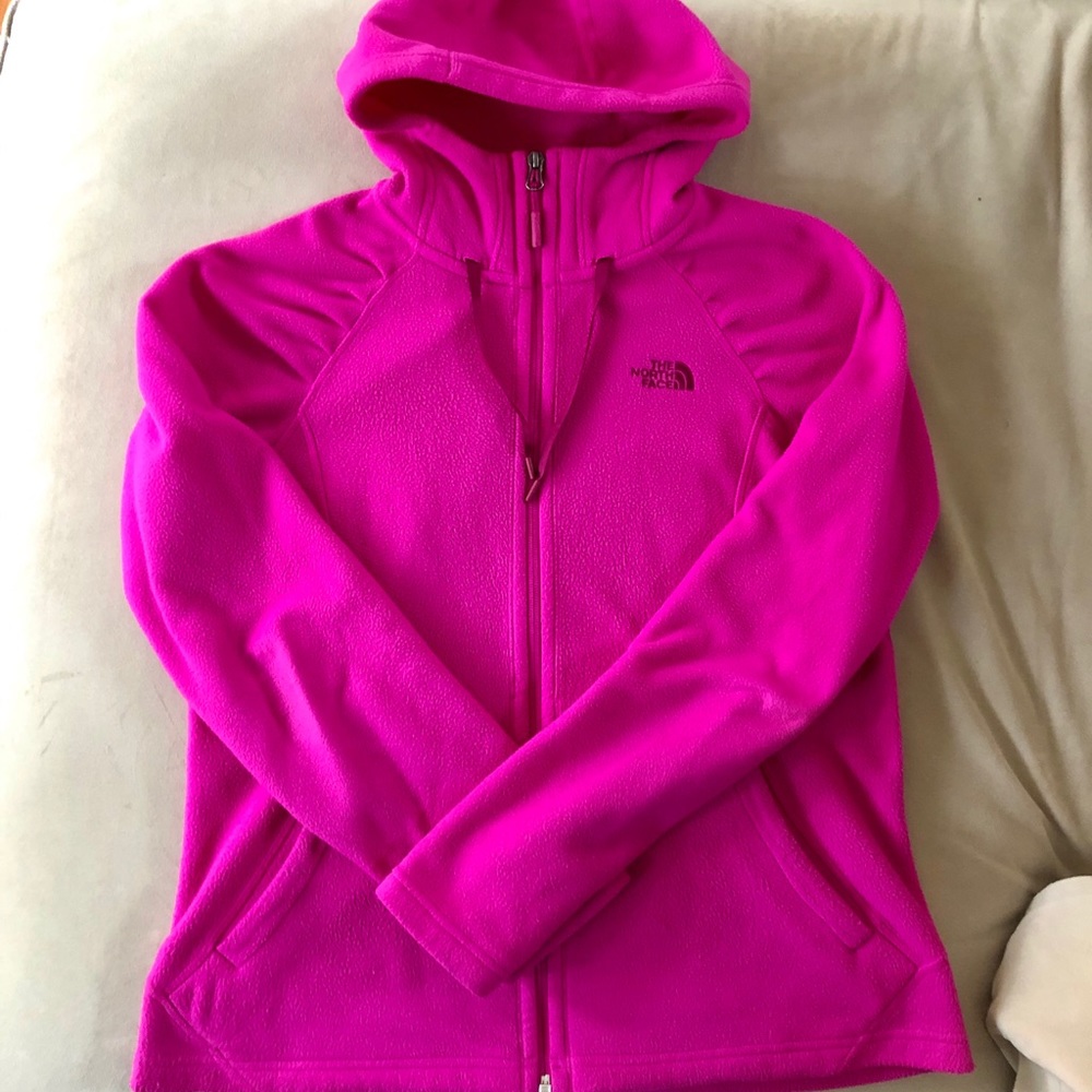 North Face hooded sweatshirt/jacket